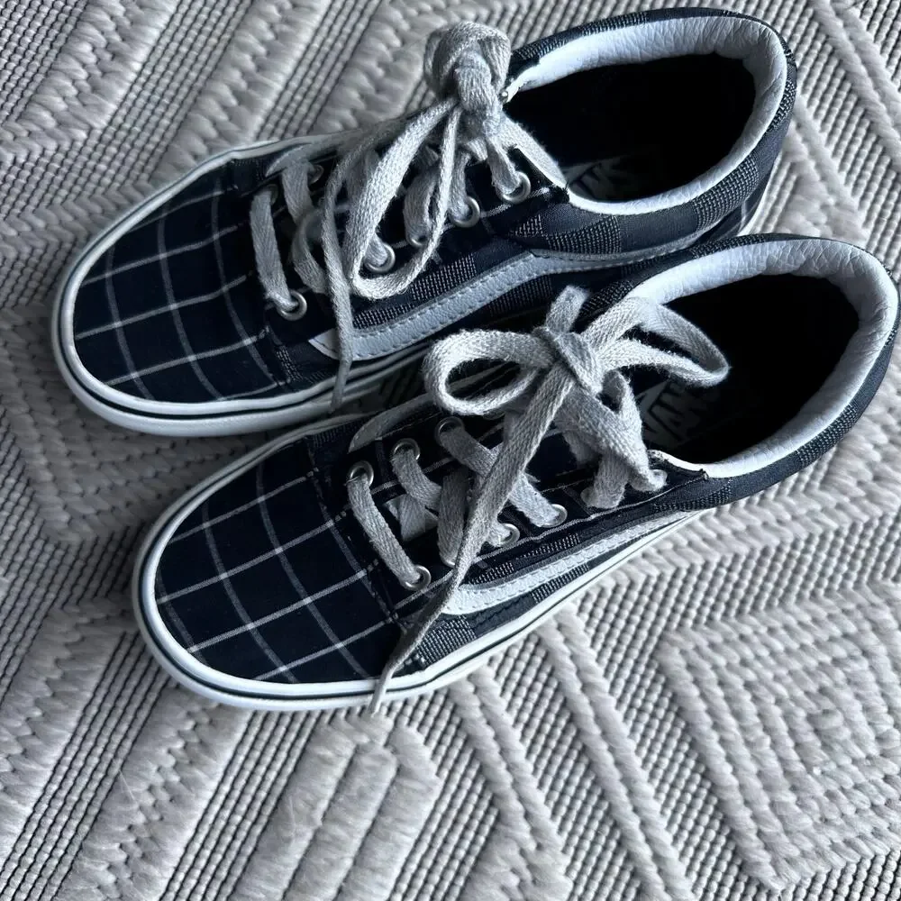 Vans Old Skool Platform Woven Check
